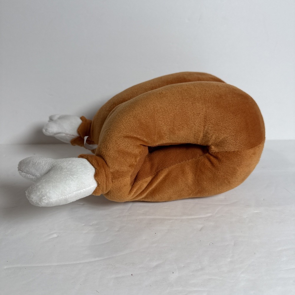 Turkey Drumstick Slippers Thanksgiving Size Small/Xsmall 7 Inch-see picture